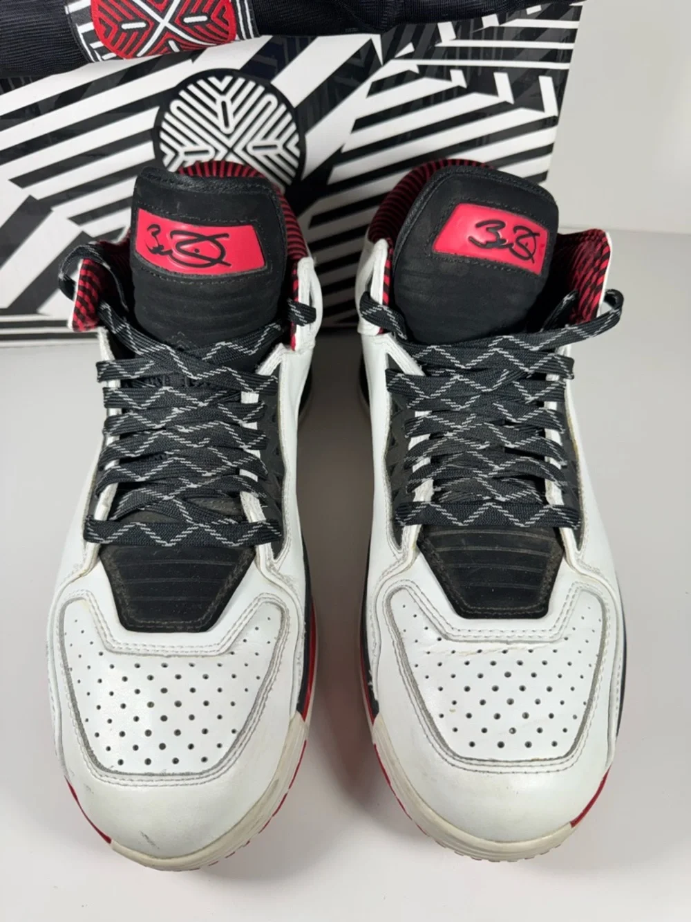 Li-Ning Way of Wade 2 Overtown Dwayne Wade White Red Black Men’s 12 WOW Sneakers